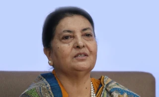 पूर्वराष्ट्रपति विद्या भण्डारी एमालेको वरिष्ठ नेता