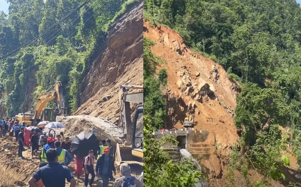 जयपृथ्वी राजमार्ग तीन दिनदेखि अवरुद्ध
