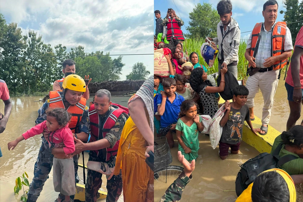 सुस्ता पुगेर आन्तरिक मामिला मन्त्री शर्माले भने 'देशको एक इन्च भुमी पनि गुम्न दिईनेछैन'