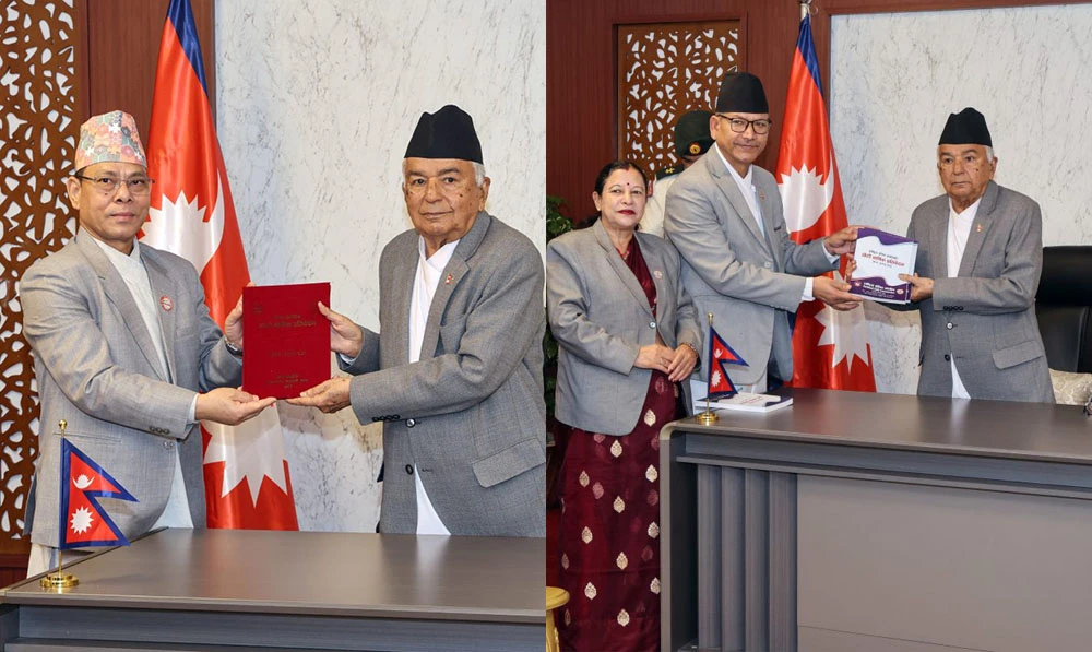 राष्ट्रपति पौडेलद्वारा विपद्सम्बन्धी केही नेपाल ऐन संशोधन गर्ने अध्यादेश जारी