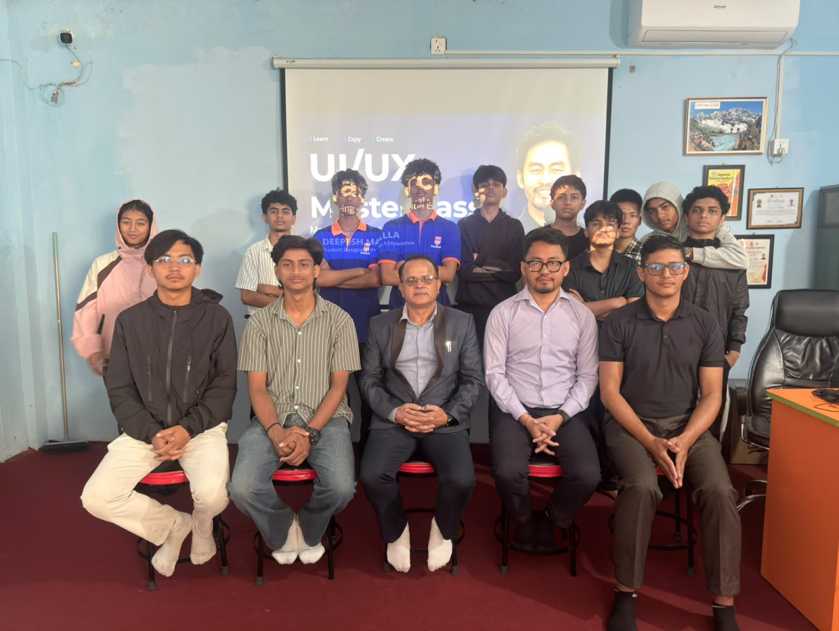 स्वर्णिम आइसिटी क्लबको आयोजनामा  युआई र युएक्स डिजाइन कार्यशाला सुरु