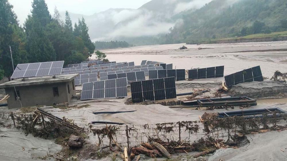 भुटान एक्कासी बाढी, हिमताल फुटेको आशंका