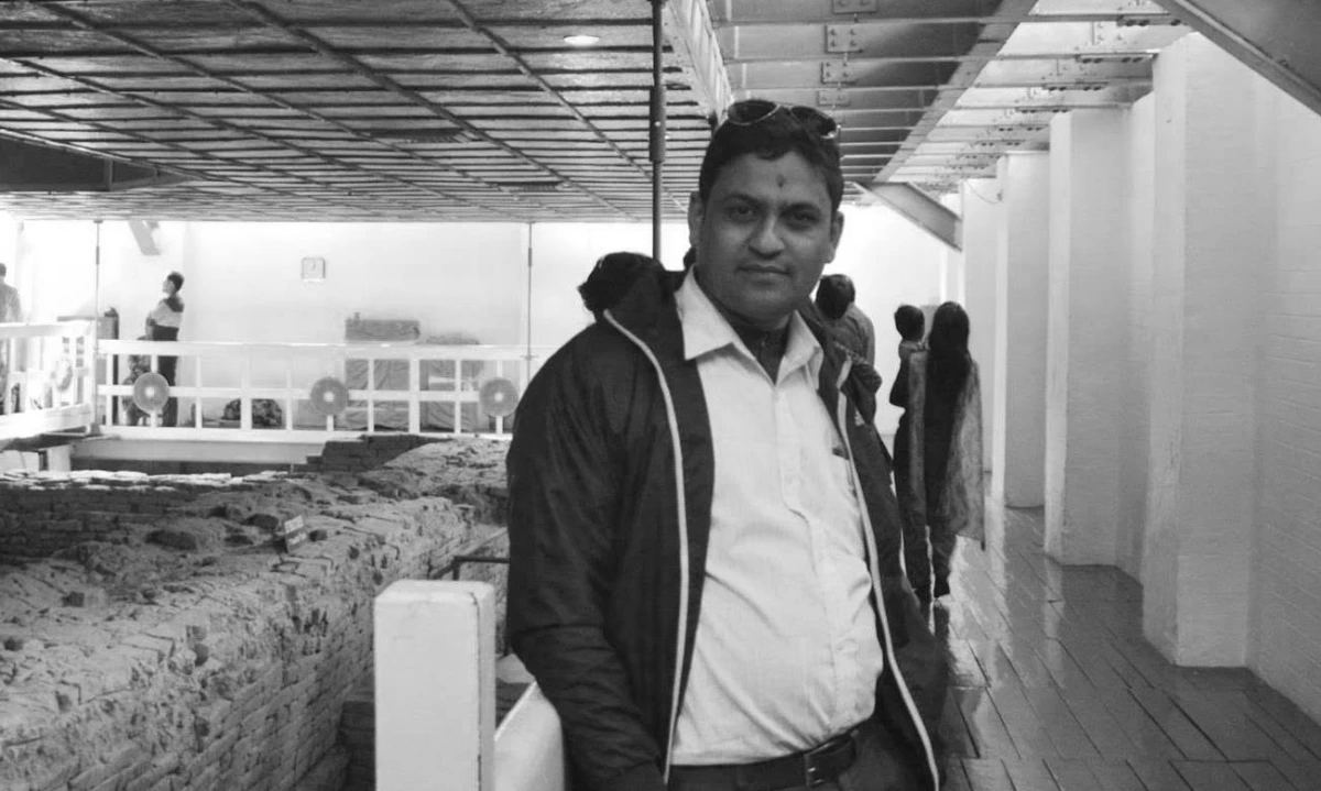 ट्रकको ठक्करबाट रुपन्देहीका पत्रकार पोषकान्त पोखरेलको मृत्यु